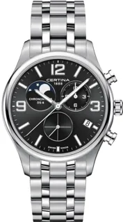 Certina DS C033.460.11.057.00 Stainless steel Black