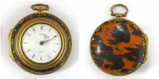 Edward Prior 65mm Tortoiseshell and Gilt and copper