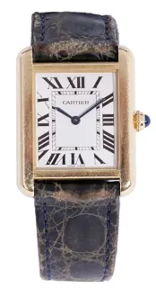 Cartier Tank Solo 2743 Stainless steel and 18k yellow gold