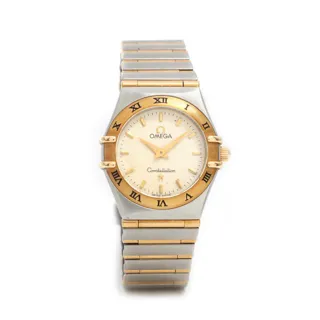 Omega Constellation 1272.30.00 18k Gold and Stainless steel White