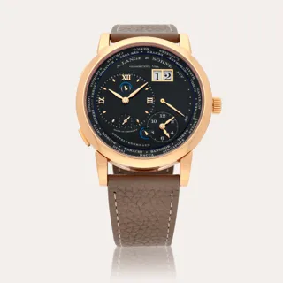 A. Lange & Söhne Lange 1 116.031FB 18k rose gold Black