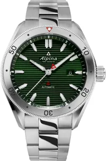 Alpina Alpiner AL-525GR5AQ6B Stainless steel Green