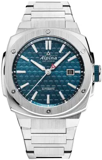 Alpina Startimer AL-525TB4AE6B Stainless steel Blue