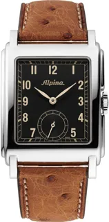 Alpina Alpiner AL-530BA3C6 Stainless steel Black