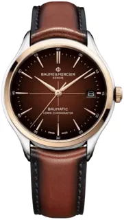 Baume & Mercier Clifton M0A10713 Rose gold and Stainless steel