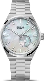 Bering Automatic Ladies 19435-704 Stainless steel White