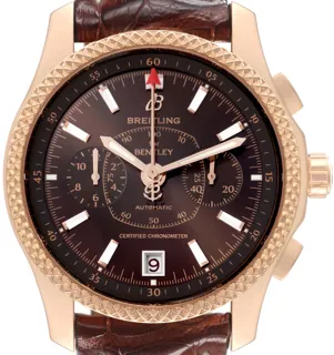 Breitling Bentley Mark VI R2636212/Q541 18k rose gold Brown