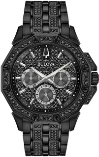 Bulova Crystal 98C134 Black PVD Black