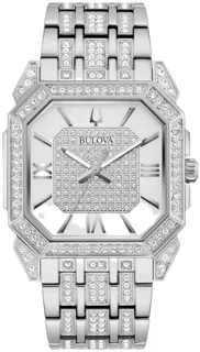 Bulova Crystal 96A285 Stainless steel Silver