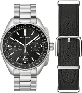 Bulova Lunar Pilot 96K111 Stainless steel Black