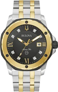 Bulova Marine Star 98D175 Stainless steel Black