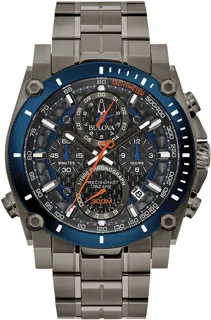 Bulova Precisionist 98B343 Stainless steel Black