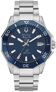 Bulova Marine Star 96B433 Stainless steel Blue