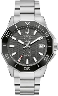 Bulova Marine Star 96B434 Stainless steel Black