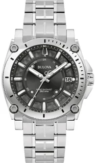 Bulova Precisionist 96B417 Stainless steel Black