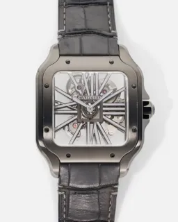 Cartier Santos de Cartier Skeleton WHSA0009 40mm Stainless steel