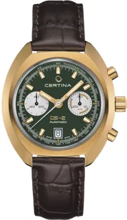 Certina DS-2 C024.462.36.091.00 Gold PVD Green