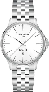 Certina DS C045.410.11.011.00 Stainless steel White