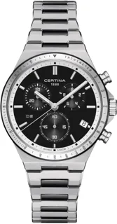 Certina DS C043.417.22.051.00 Stainless steel and Gray PVD Black