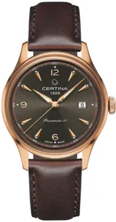 Certina DS Powermatic 80 C038.407.36.087.00 41mm Rose gold Brown