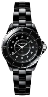 Chanel J12 H5701 Ceramic and Stainless steel Black