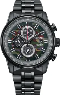 Citizen Navihawk Chronograph Eco Drive CA0805-53X PVD Green