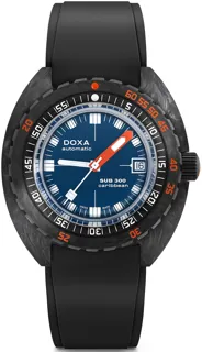 Doxa SUB 300 822.70.201.20 Carbon fiber Blue