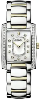 Ebel Brasilia 1216485 Yellow gold and Stainless steel White