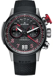 Edox Chronorally 38003 TINRO CARO Titanium Black