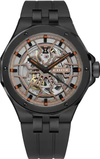 Edox Delfin 85303 37NCA BEIO PVD Brown