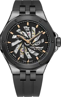 Edox Delfin 85304 357GN NRN1 PVD Black