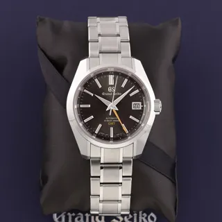 Grand Seiko Heritage SBGJ265 Stainless steel Black