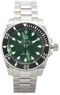 Gucci Dive Stainless steel green