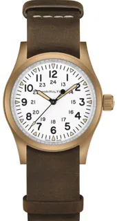 Hamilton Khaki Field H69459510 Bronze White