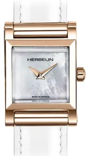 Herbelin Antares H17144PR09 Rose Gold PVD White