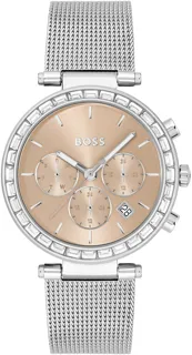 Hugo Boss Andra Ladies 1502693 Stainless steel Champagne