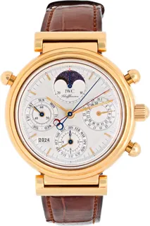 IWC Da Vinci 3751 18k yellow gold White