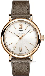 IWC Portofino IW3574-14 Yellow gold Silver