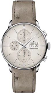 Junghans Meister Chronoscope 27422303 40.5mm Stainless steel Gray