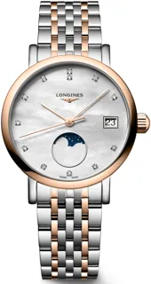 Longines Elegant L4.330.5.87.7 Rose gold White