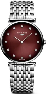 Longines La Grande Classique L4.512.4.91.6 Stainless steel Burgundy