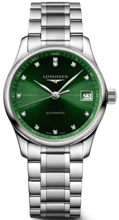 Longines Master Collection L23574996 Stainless steel Green