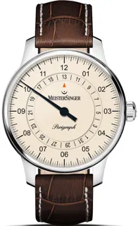 MeisterSinger Perigraph BM1103 Stainless steel White