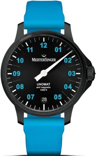 MeisterSinger Unomat ED-UN902BLUBL PVD Black