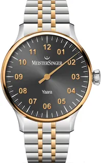 MeisterSinger Yaara Grey Gold YA907G Stainless steel Gray