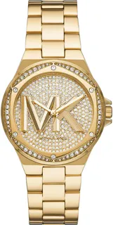 Michael Kors Lennox Pave Ladies MK7229 37mm Yellow gold and PVD Golden