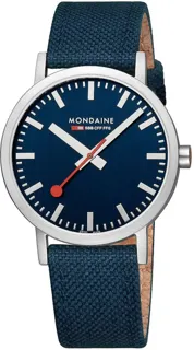 Mondaine Classic A660.30360.40SBD Stainless steel Blue