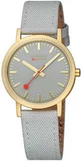 Mondaine Classic A660.30314.80SBU Yellow Gold PVD Grey