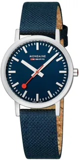 Mondaine Classic A660.30314.40SBD Stainless steel Blue