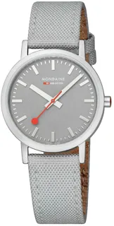 Mondaine Classic A660.30314.80SBH 36mm Stainless steel Gray